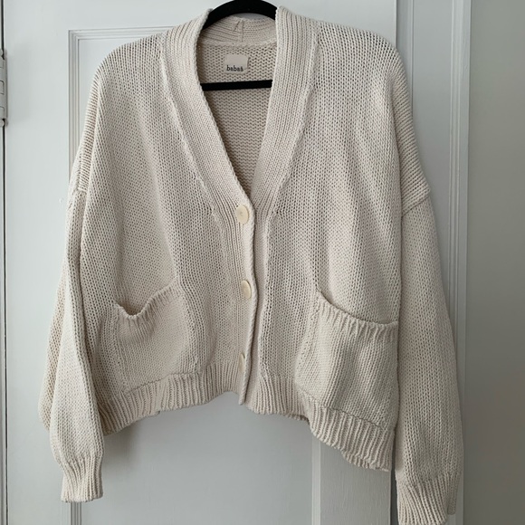 BABAA Cardigan No 22 in Natural - Picture 5 of 6